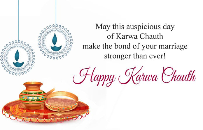 Happy Karwa Chauth Wishes, Status & Quotes for Husband & Wife